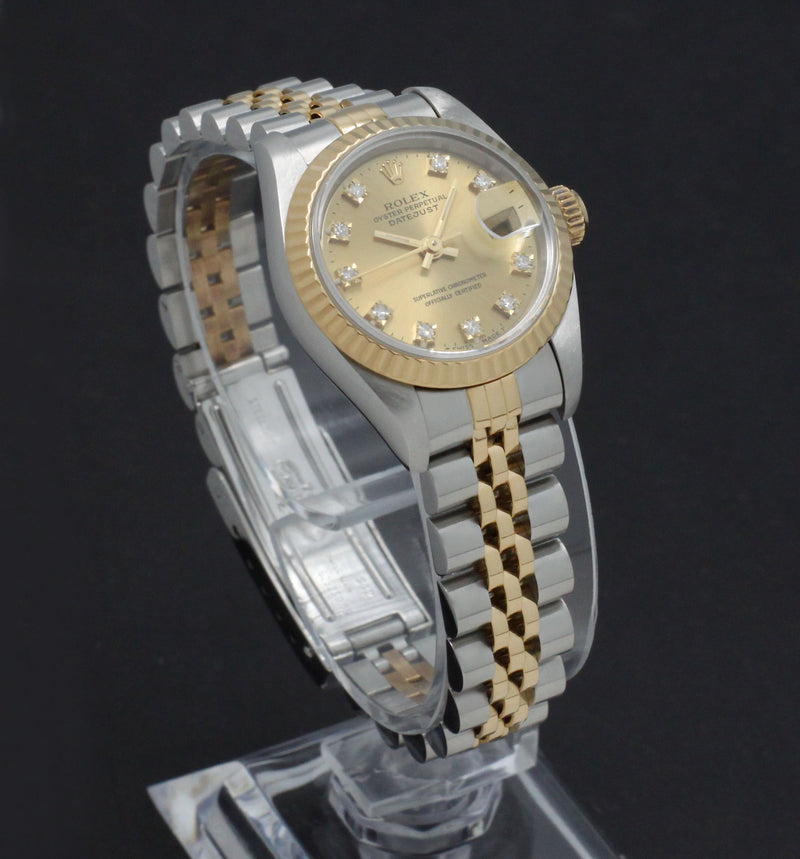 Rolex Lady-Datejust 69173G - 1994 - Rolex horloge - Rolex kopen - Rolex dames horloge - Trophies Watches