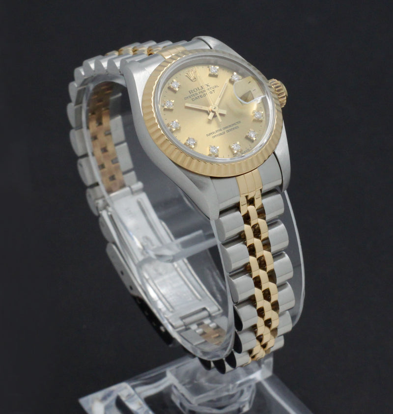 Rolex Lady-Datejust 69173G - 1994 - Rolex horloge - Rolex kopen - Rolex dames horloge - Trophies Watches