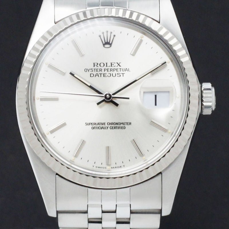 Rolex Datejust 16014 - 1988 - Rolex horloge - Rolex kopen - Rolex heren horloge - Trophies Watches