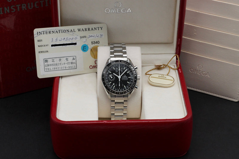 Omega Speedmaster Day Date 3520.50.00 - 2002 - Omega horloge - Omega kopen - Omega heren horloge - Trophies Watches