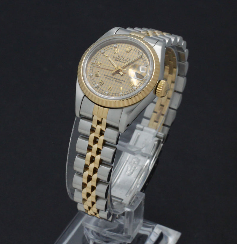 Rolex Lady-Datejust 69173G - 1989 - Rolex horloge - Rolex kopen - Rolex dames horloge - Trophies Watches