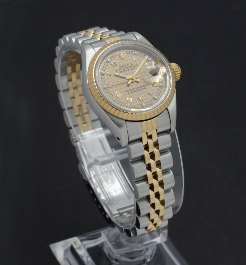 Rolex Lady-Datejust 69173G - 1989 - Rolex horloge - Rolex kopen - Rolex dames horloge - Trophies Watches