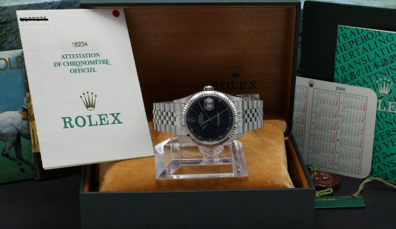 Rolex Datejust 16234 - 2000 - Rolex horloge - Rolex kopen - Rolex heren horloge - Trophies Watches