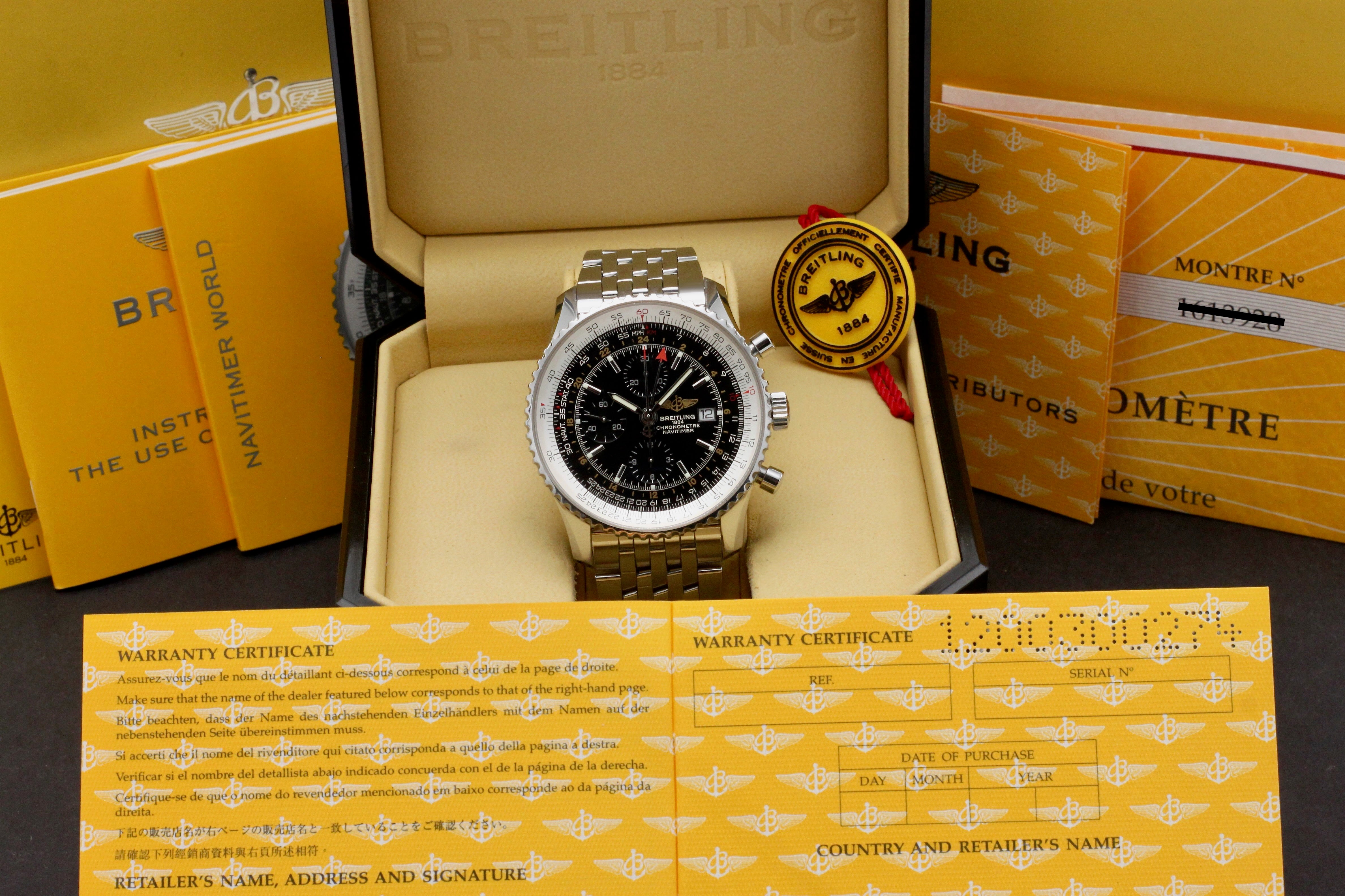 Breitling Navitimer World A24322- 2010 - Breitling horloge - Breitling kopen - Breitling heren horloge - Trophies Watches