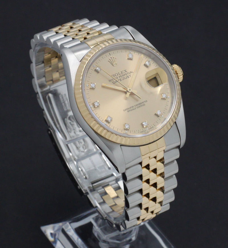 Rolex Datejust 16233G - 1989 - Rolex horloge - Rolex kopen - Rolex heren horloge - Trophies Watches