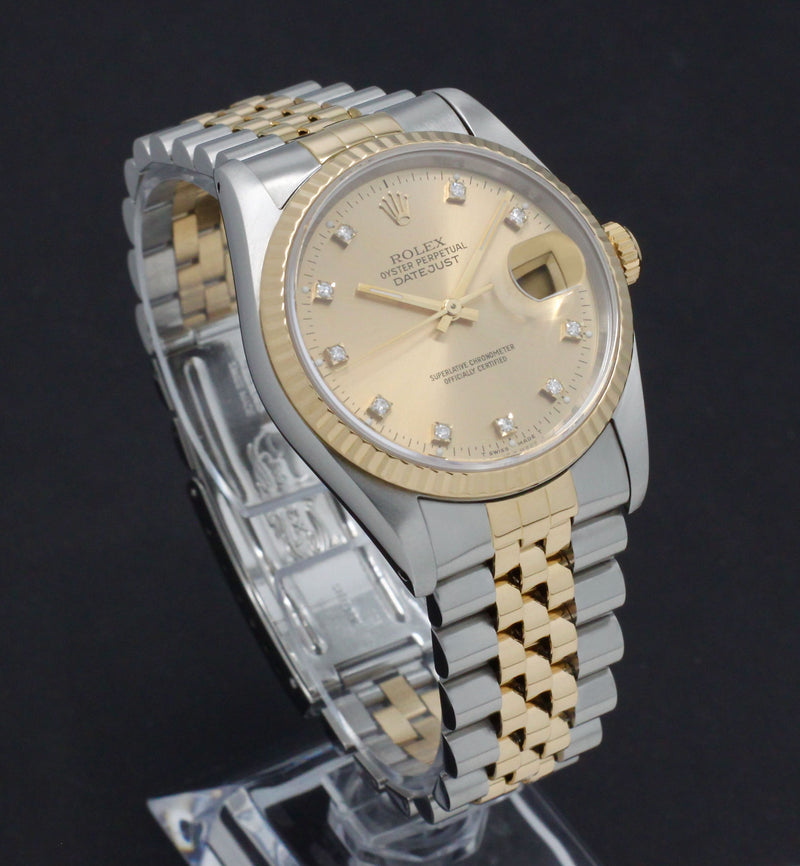 Rolex Datejust 16233G - 1989 - Rolex horloge - Rolex kopen - Rolex heren horloge - Trophies Watches