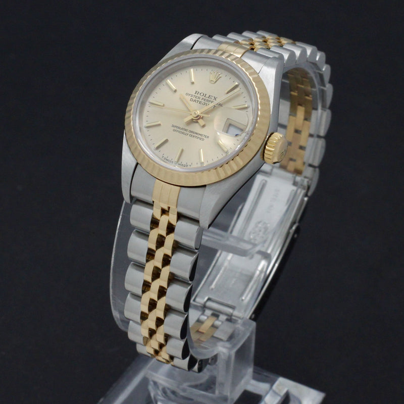 Rolex Lady-Datejust 69173 - 1996 - Rolex horloge - Rolex kopen - Rolex dames horloge - Trophies Watches