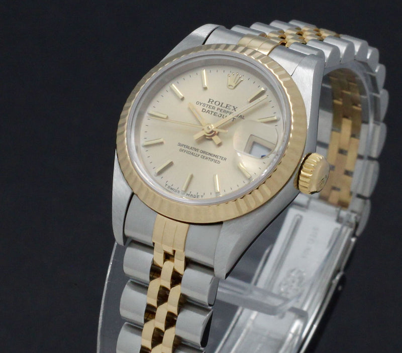 Rolex Lady-Datejust 69173 - 1996 - Rolex horloge - Rolex kopen - Rolex dames horloge - Trophies Watches