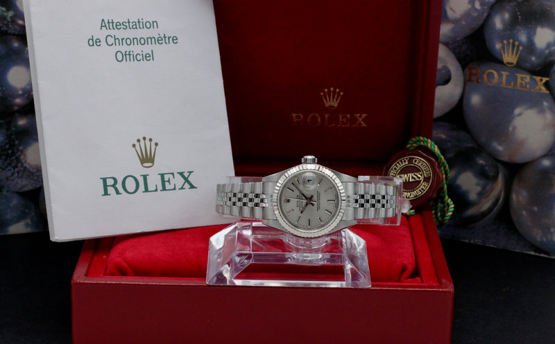 Rolex Oyster Perpetual Lady Datejust 79174 - 2004 - Rolex horloge - Rolex kopen - Rolex dames horloge - Trophies Watches