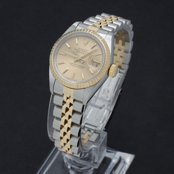 Rolex Lady-Datejust 69173 - 1989 - Rolex horloge - Rolex kopen - Rolex dames horloge - Trophies Watches