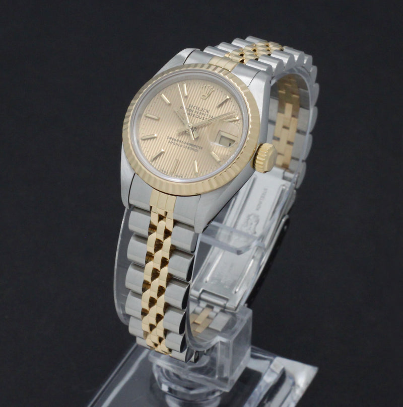 Rolex Lady-Datejust 69173 - 1989 - Rolex horloge - Rolex kopen - Rolex dames horloge - Trophies Watches