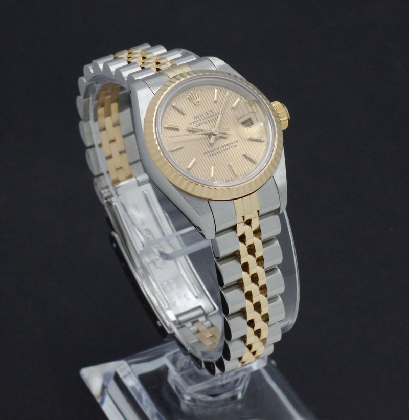 Rolex Lady-Datejust 69173 - 1989 - Rolex horloge - Rolex kopen - Rolex dames horloge - Trophies Watches