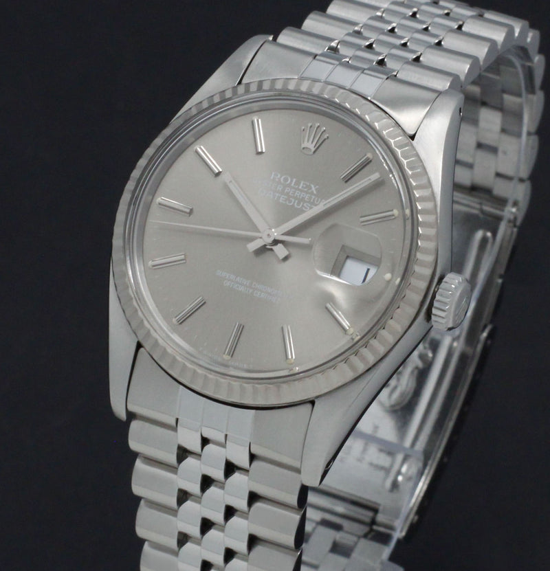 Rolex Datejust 16014 Ghost dial - 1984 - Rolex horloge - Rolex kopen - Rolex heren horloge - Trophies Watches