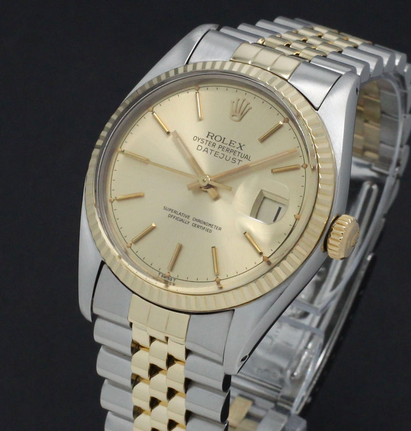 Rolex Datejust 16013 - 1978 - Rolex horloge - Rolex kopen - Rolex heren horloge - Trophies Watches