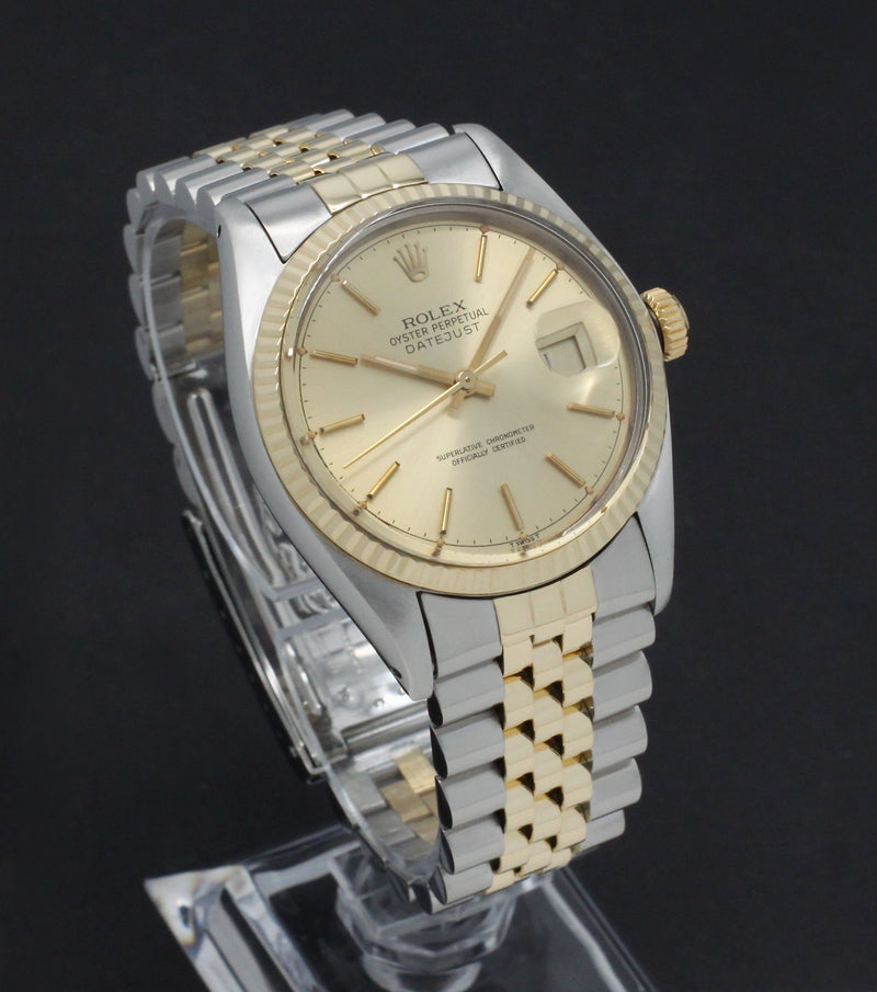 Rolex Datejust 16013 - 1978 - Rolex horloge - Rolex kopen - Rolex heren horloge - Trophies Watches