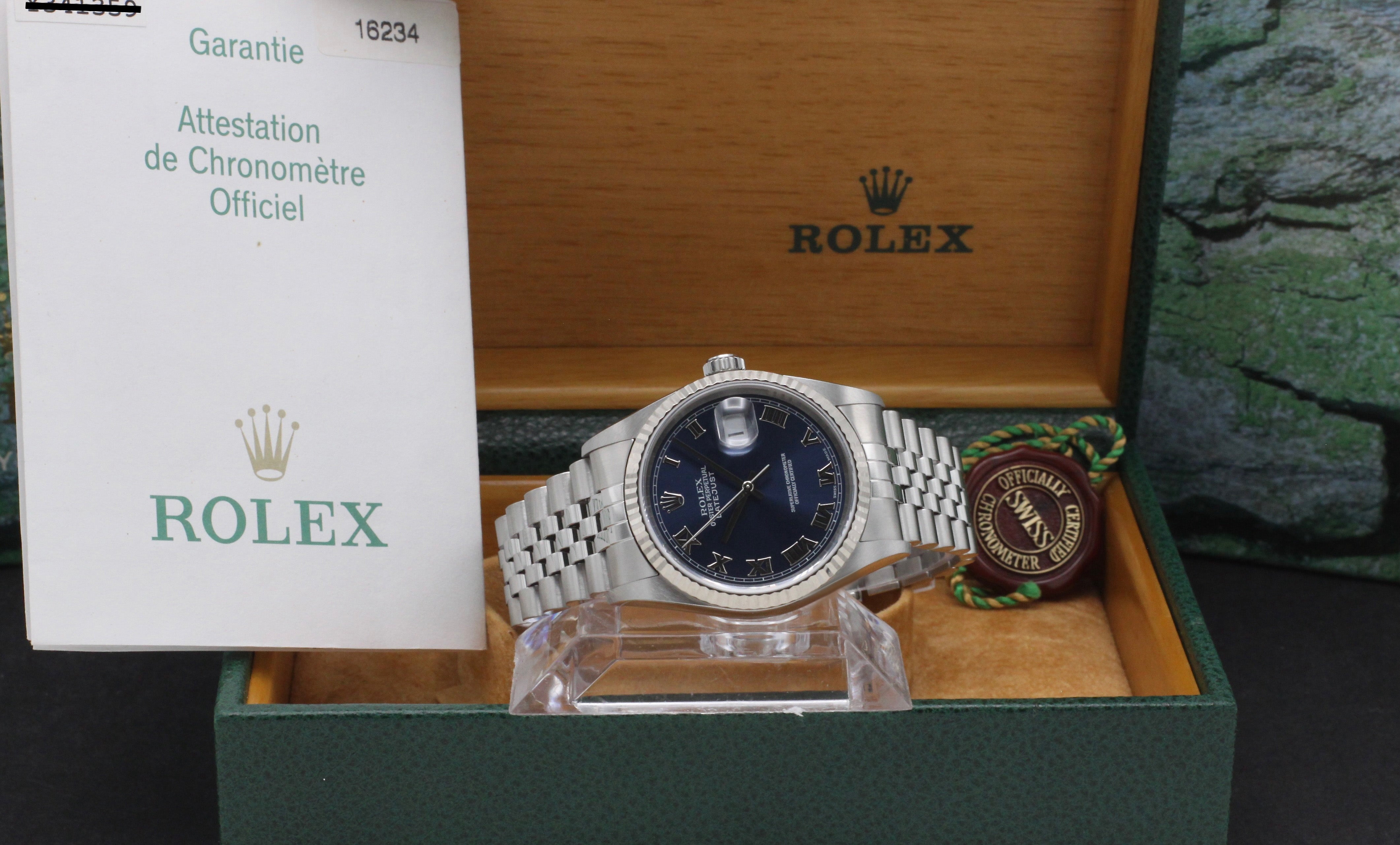 Rolex Datejust 16234 - 2003 - Rolex horloge - Rolex kopen - Rolex heren horloge - Trophies Watches