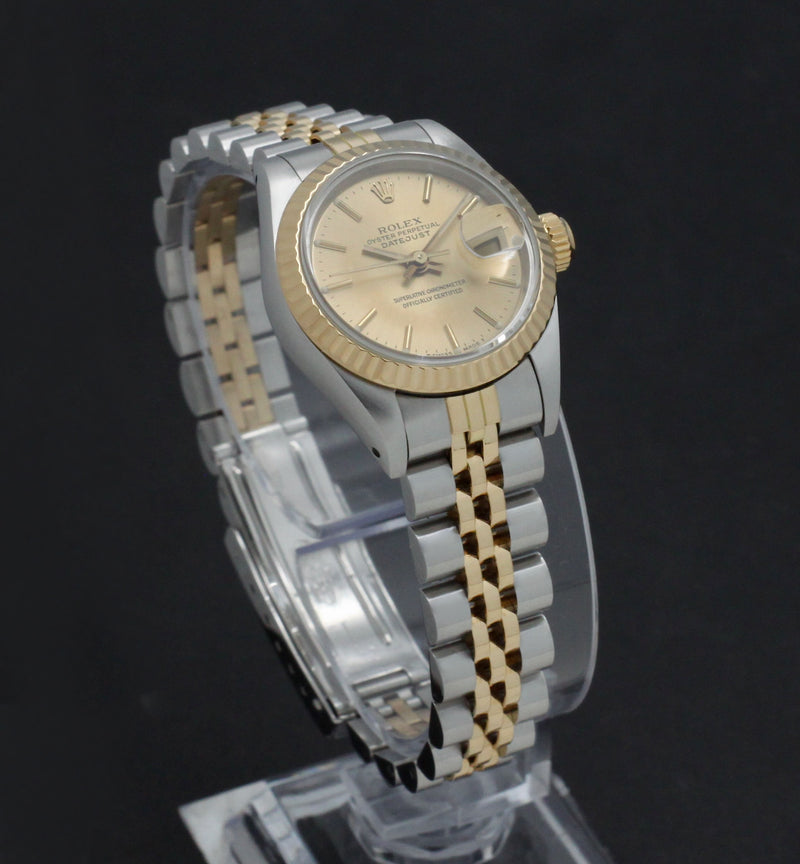 Rolex Lady-Datejust 69173 - 1987 - Rolex horloge - Rolex kopen - Rolex dames horloge - Trophies Watches