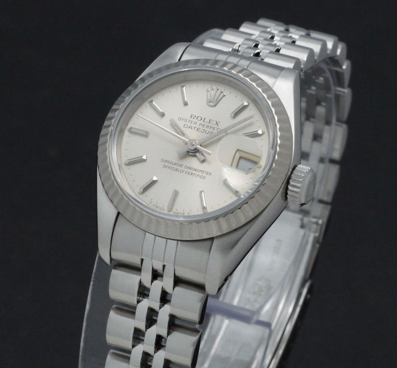 Rolex Oyster Perpetual Lady Datejust 69174 - 1993 - Rolex horloge - Rolex kopen - Rolex dames horloge - Trophies Watches