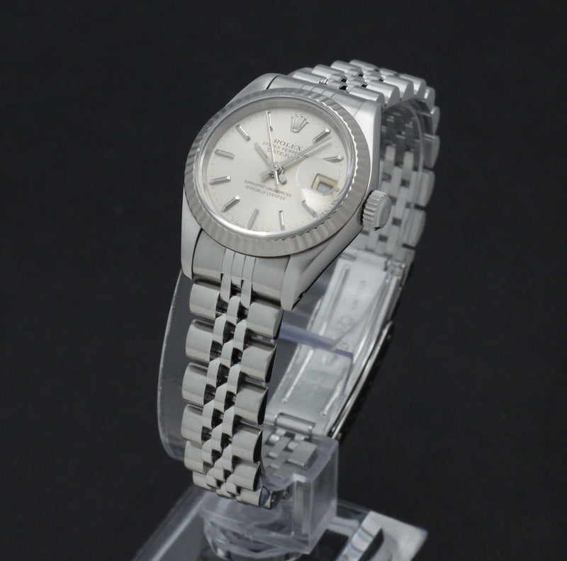 Rolex Oyster Perpetual Lady Datejust 69174 - 1993 - Rolex horloge - Rolex kopen - Rolex dames horloge - Trophies Watches