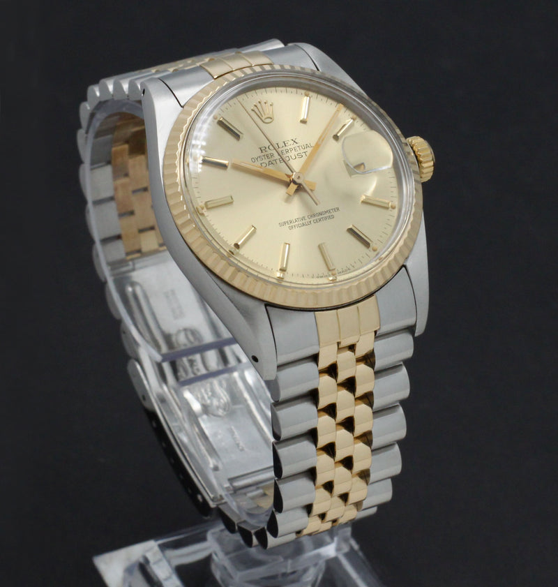 Rolex Datejust 16013 - 1986 - Rolex horloge - Rolex kopen - Rolex heren horloge - Trophies Watches