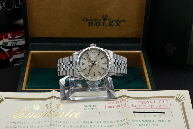 Rolex Datejust 16014 - 1983 - Rolex horloge - Rolex kopen - Rolex heren horloge - Trophies Watches