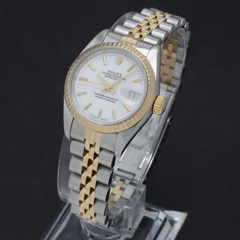 Rolex Lady-Datejust 69173 - 1992 - Rolex horloge - Rolex kopen - Rolex dames horloge - Trophies Watches