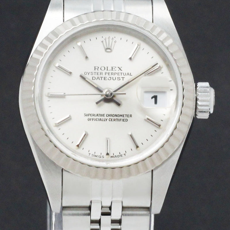 Rolex Oyster Perpetual Lady Datejust 69174 - 1999 - Rolex horloge - Rolex kopen - Rolex dames horloge - Trophies Watches