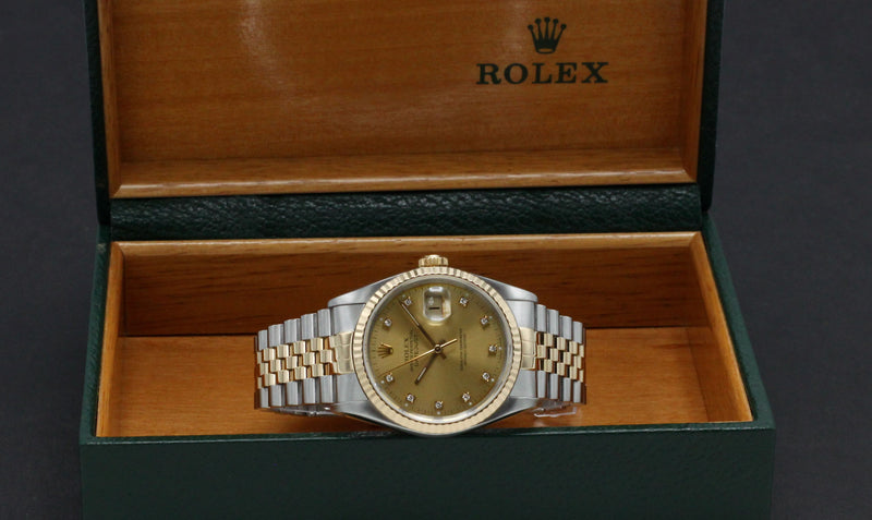 Rolex Datejust 16233G - 1991 - Rolex horloge - Rolex kopen - Rolex heren horloge - Trophies Watches