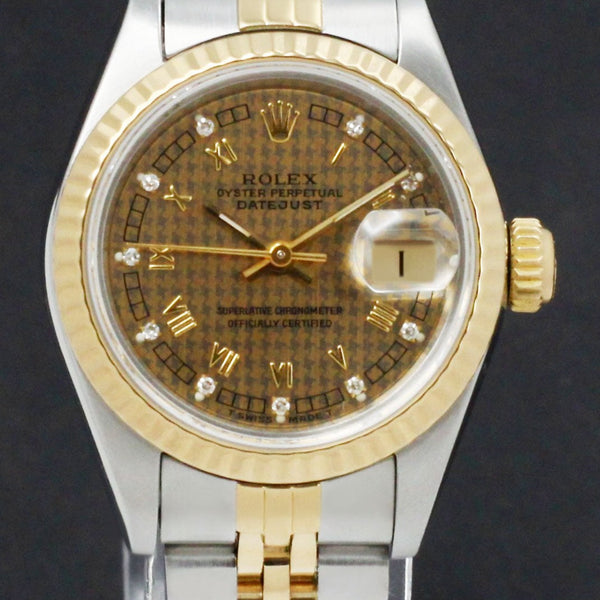 Rolex Lady-Datejust 69173G - 1989 - Rolex horloge - Rolex kopen - Rolex dames horloge - Trophies Watches