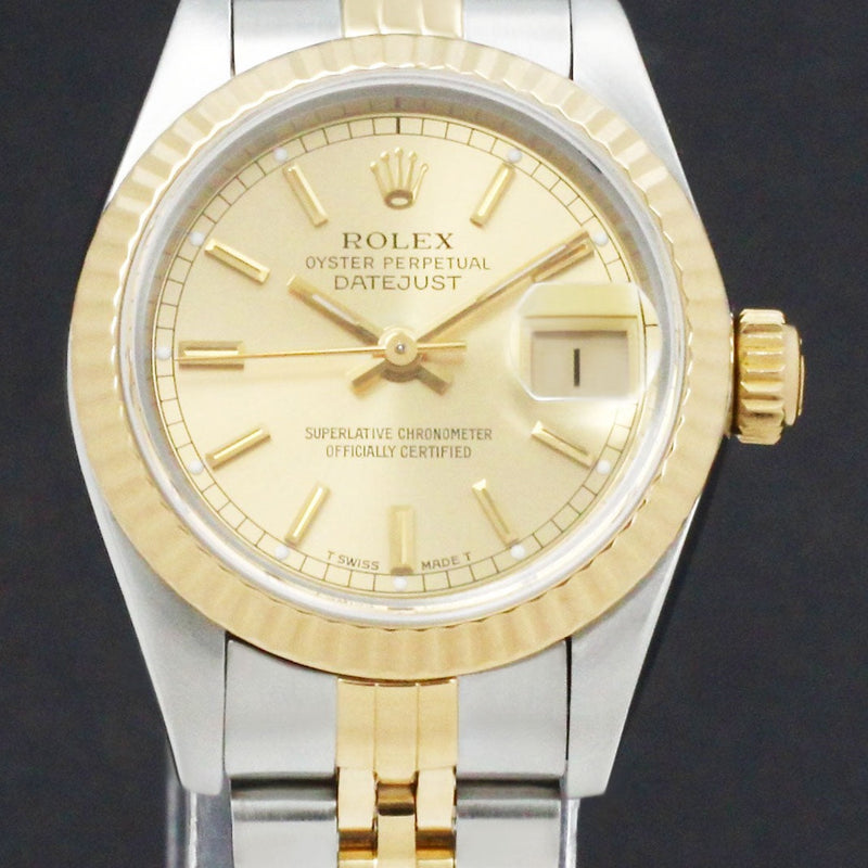 Rolex Lady-Datejust 69173 - 1994 - Rolex horloge - Rolex kopen - Rolex dames horloge - Trophies Watches