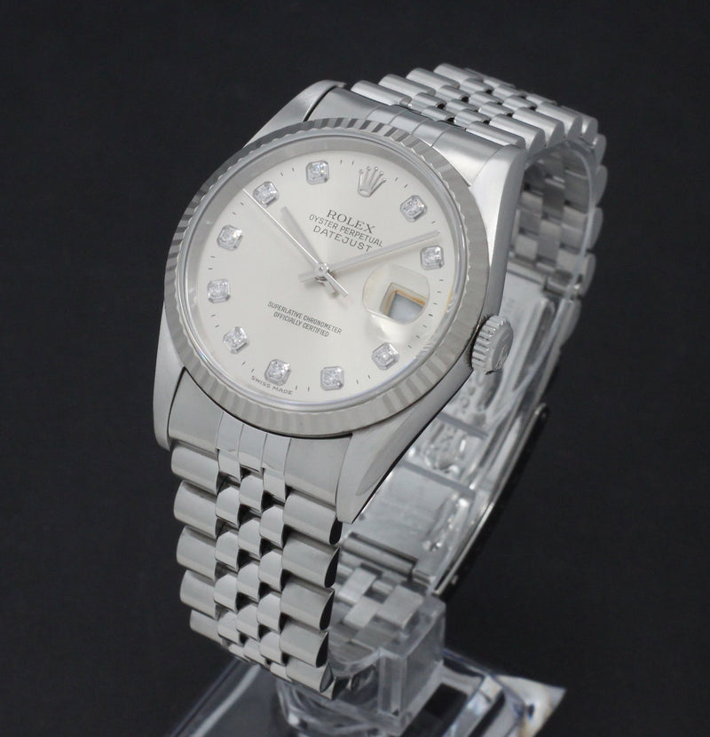 Rolex Datejust 16234G - 1998 - Rolex horloge - Rolex kopen - Rolex heren horloge - Trophies Watches