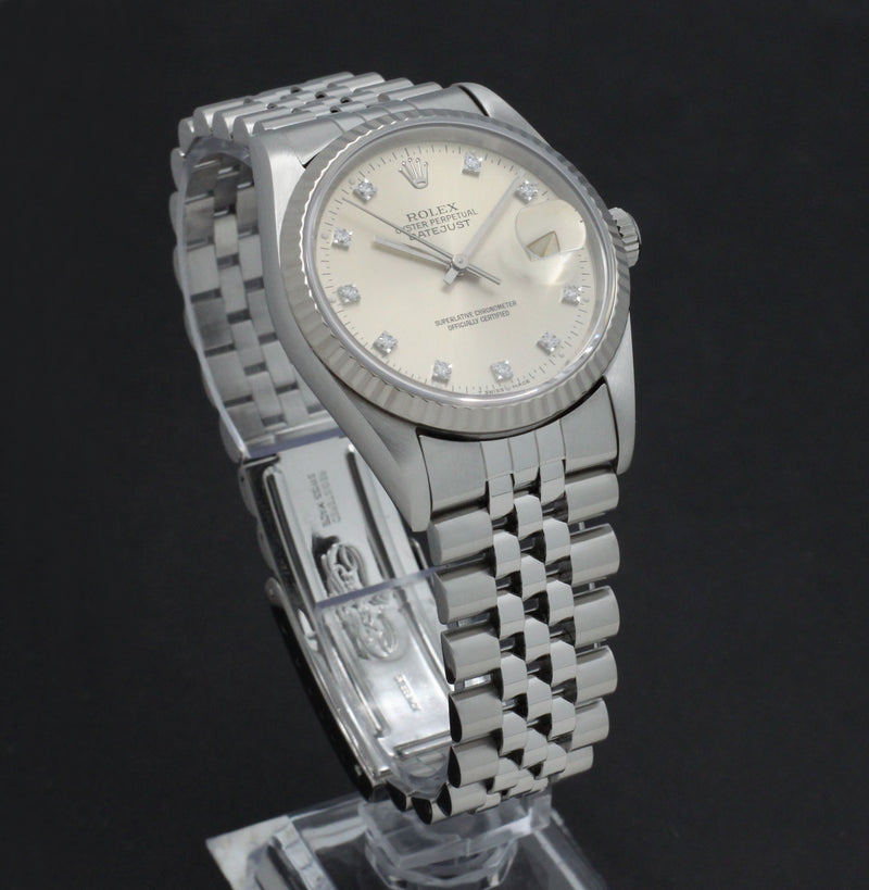 Rolex Datejust 16234G - 1993 - Rolex horloge - Rolex kopen - Rolex heren horloge - Trophies Watches