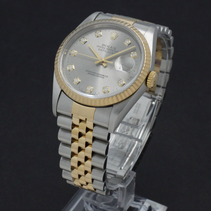 Rolex Datejust 16233G - 1997 - Rolex horloge - Rolex kopen - Rolex heren horloge - Trophies Watches