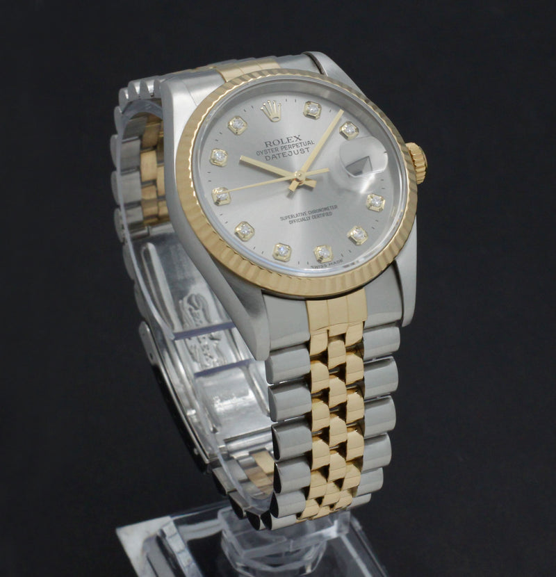 Rolex Datejust 16233G - 1995 - Rolex horloge - Rolex kopen - Rolex heren horloge - Trophies Watches