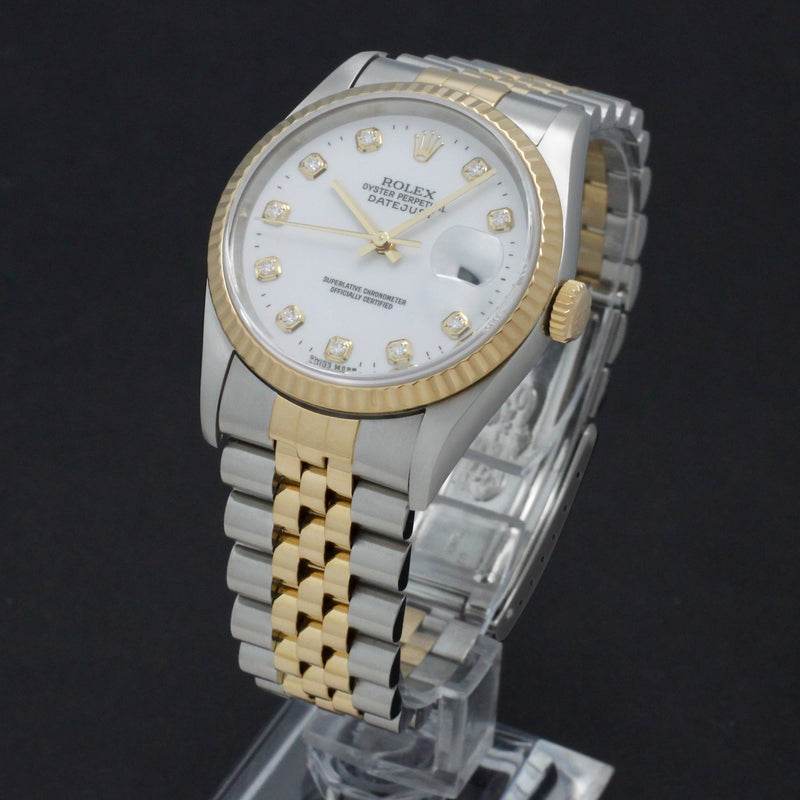 Rolex Datejust 16233G - 1999 - Rolex horloge - Rolex kopen - Rolex heren horloge - Trophies Watches