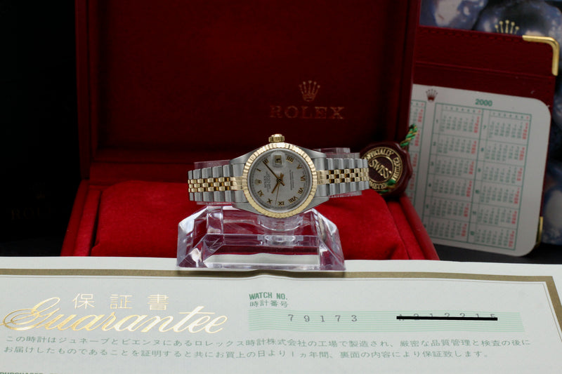 Rolex Lady-Datejust 79173 - 2000 - Rolex horloge - Rolex kopen - Rolex dames horloge - Trophies Watches