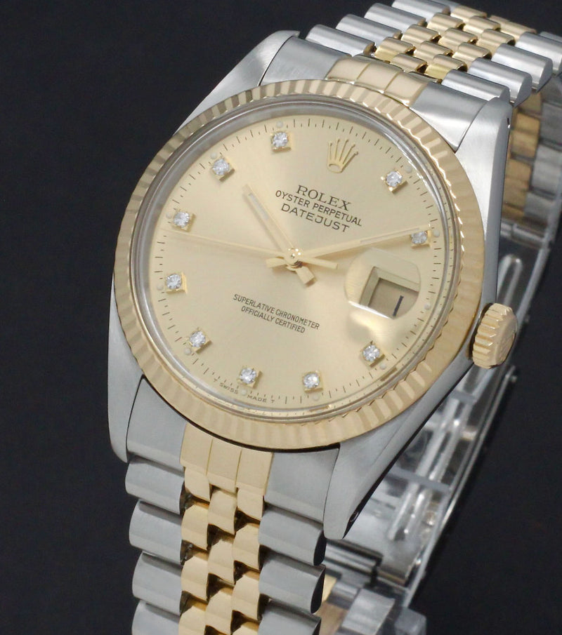 Rolex Datejust 16013G - 1987 - Rolex horloge - Rolex kopen - Rolex heren horloge - Trophies Watches