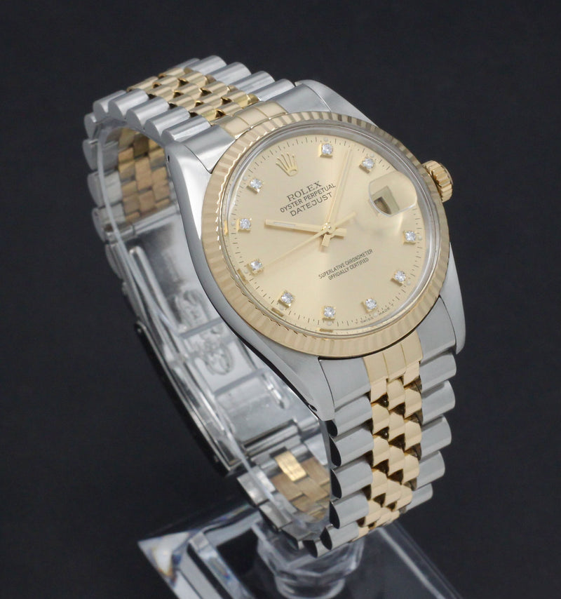 Rolex Datejust 16013G - 1987 - Rolex horloge - Rolex kopen - Rolex heren horloge - Trophies Watches