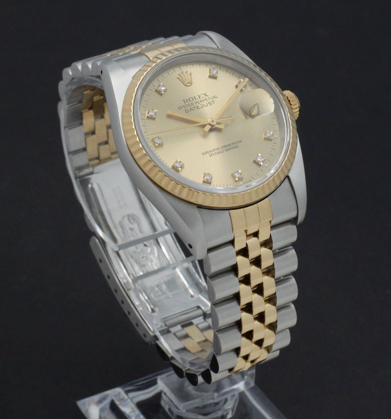 Rolex Datejust 16233G - 1988 - Rolex horloge - Rolex kopen - Rolex heren horloge - Trophies Watches