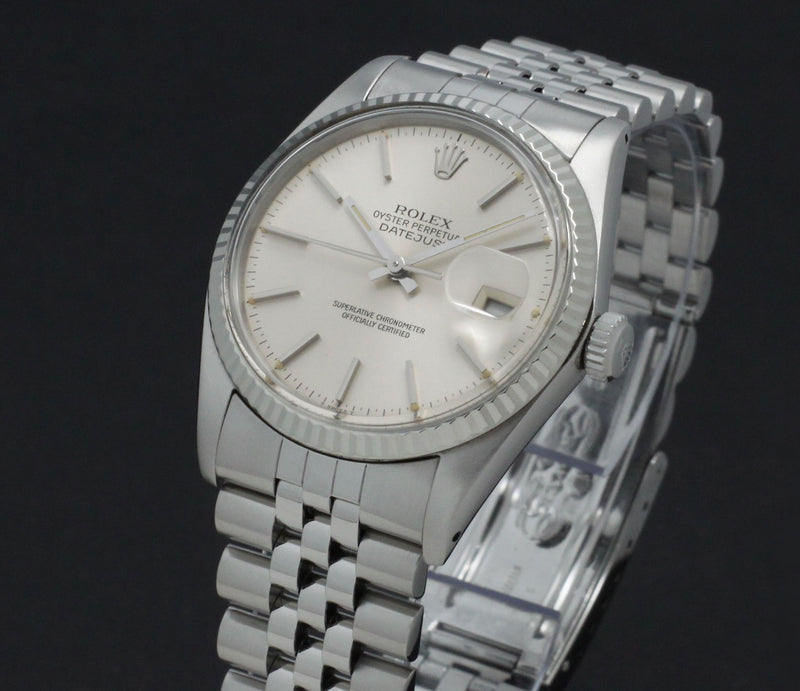 Rolex Datejust 16014 - 1983 - Rolex horloge - Rolex kopen - Rolex heren horloge - Trophies Watches