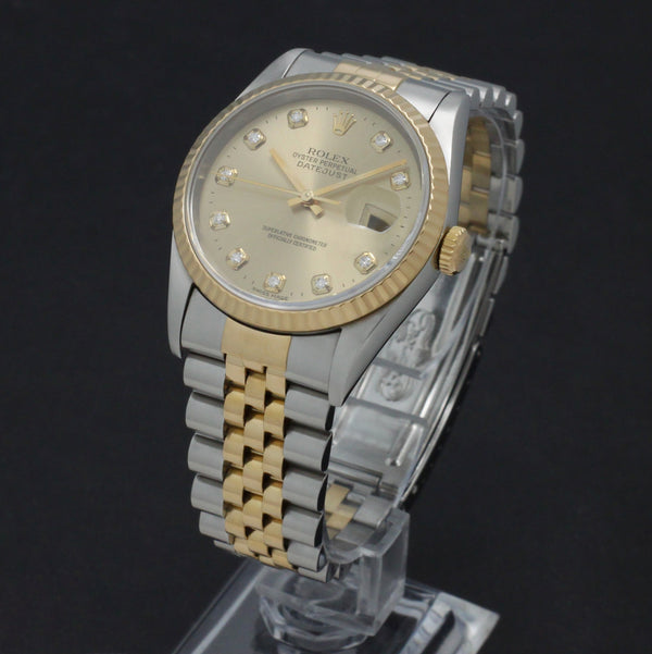 Rolex Datejust 16233G - 1999 - Rolex horloge - Rolex kopen - Rolex heren horloge - Trophies Watches