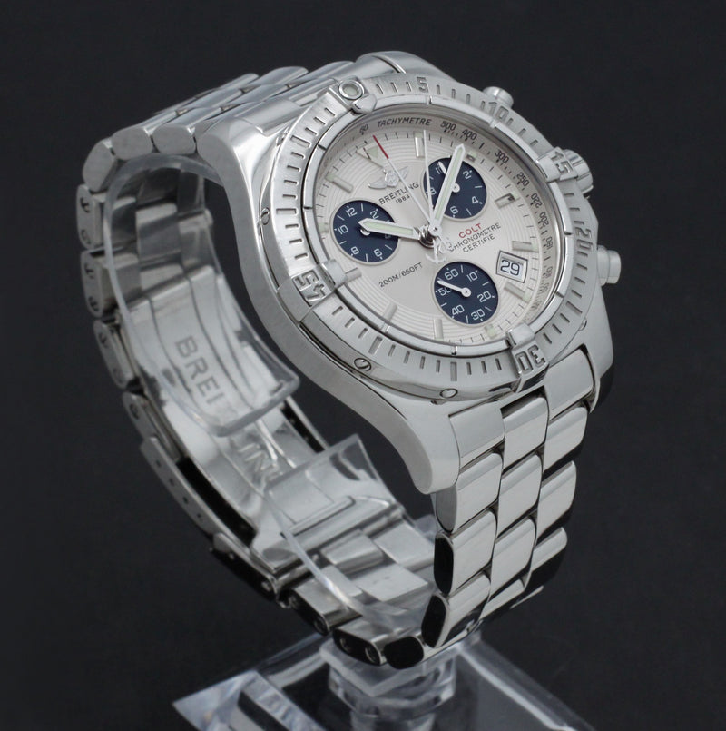 Breitling Colt Chronograph A73380, Box & Papers, 2008