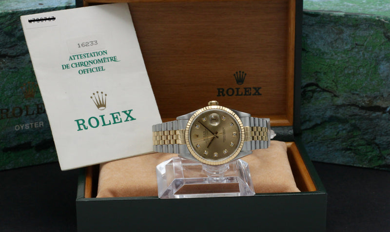 Rolex Datejust 16233G - 1999 - Rolex horloge - Rolex kopen - Rolex heren horloge - Trophies Watches