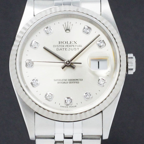 Rolex Datejust 16234G - 1998 - Rolex horloge - Rolex kopen - Rolex heren horloge - Trophies Watches