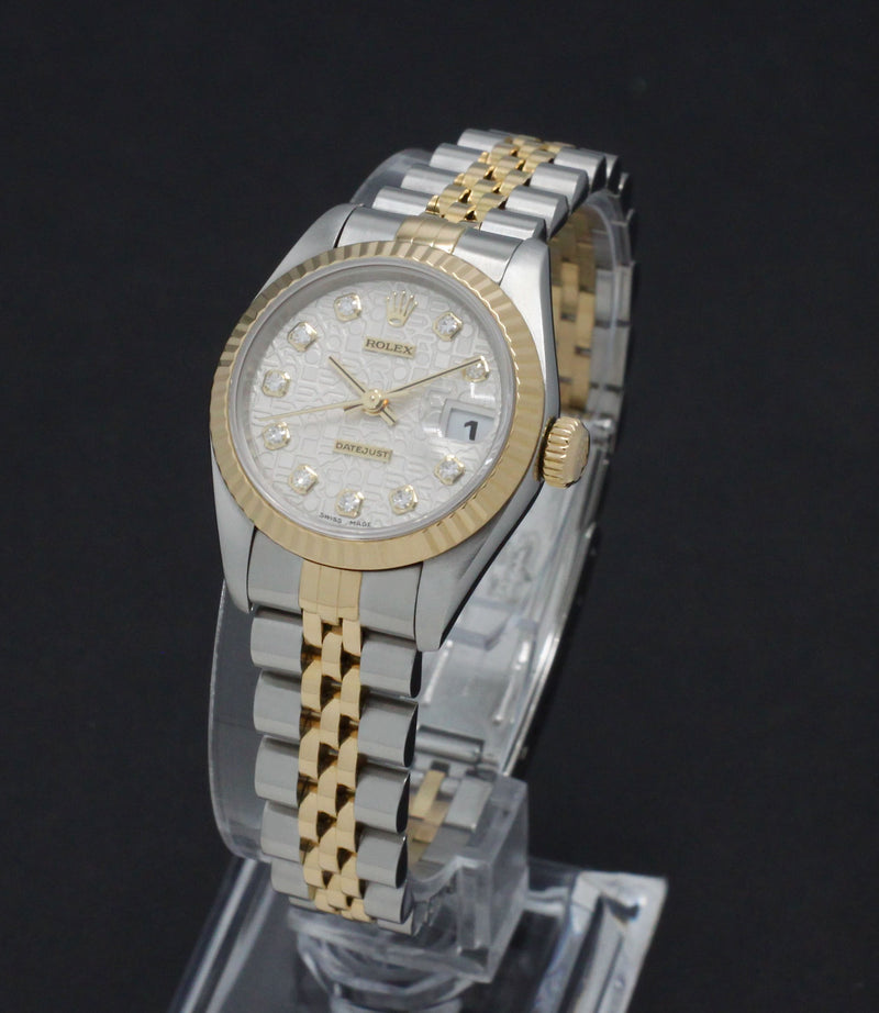 Rolex Lady-Datejust 69173G - 1998 - Rolex horloge - Rolex kopen - Rolex dames horloge - Trophies Watches