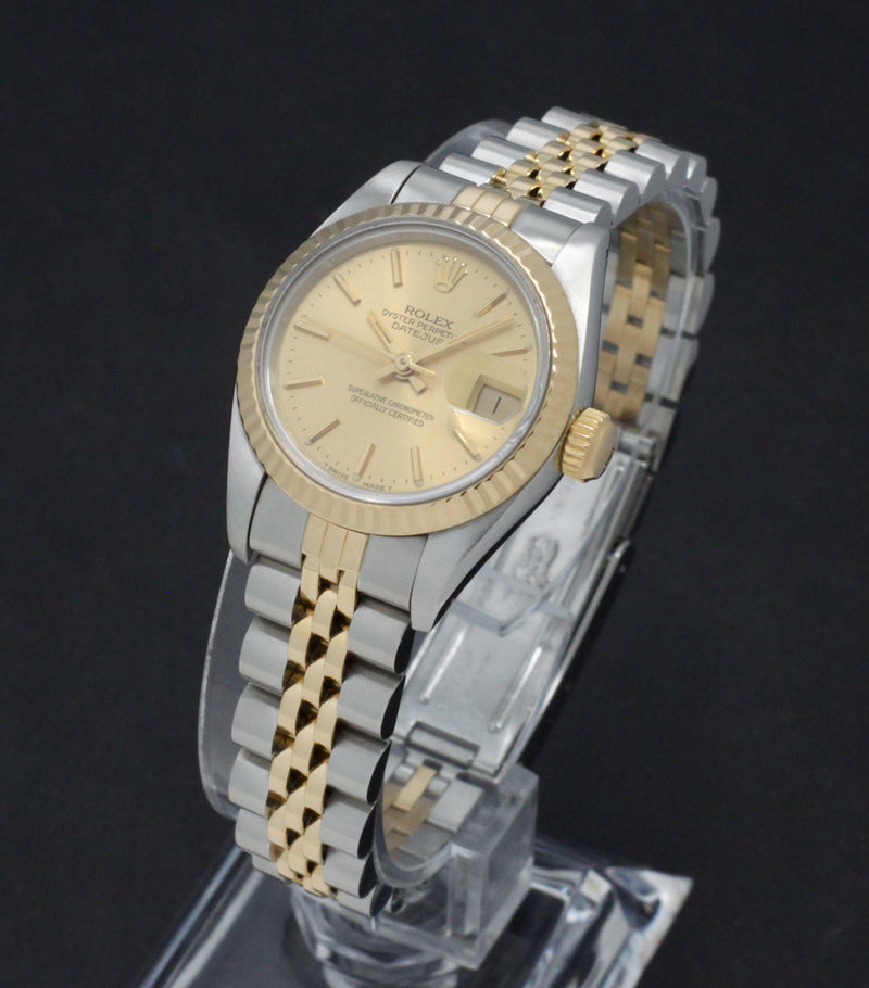 Rolex Lady-Datejust 69173 - 1990 - Rolex horloge - Rolex kopen - Rolex dames horloge - Trophies Watches