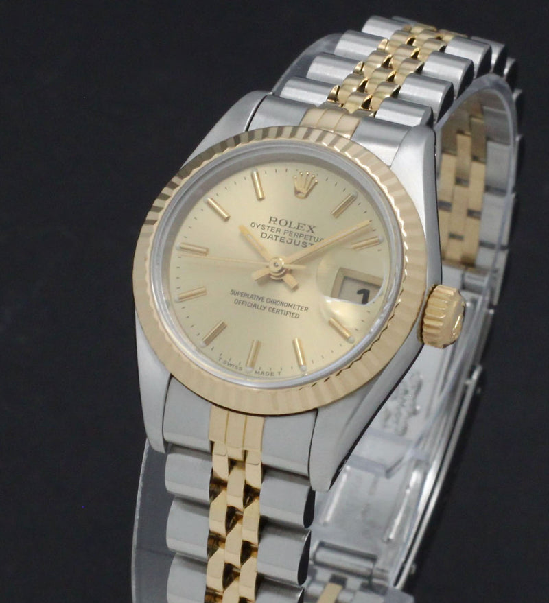 Rolex Lady-Datejust 69173 - 1991 - Rolex horloge - Rolex kopen - Rolex dames horloge - Trophies Watches