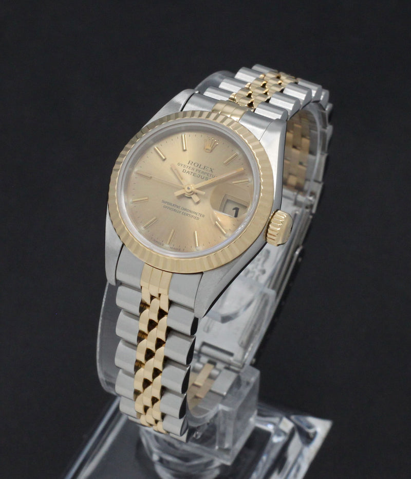 Rolex Lady-Datejust 69173 - 1995 - Rolex horloge - Rolex kopen - Rolex dames horloge - Trophies Watches