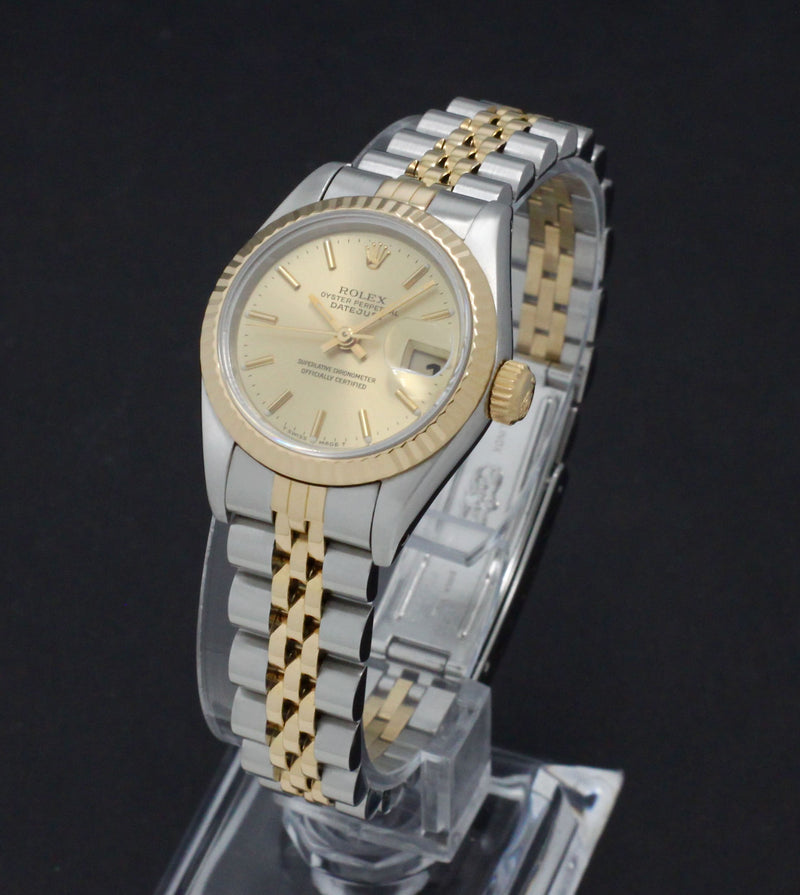 Rolex Lady-Datejust 69173 - 1991 - Rolex horloge - Rolex kopen - Rolex dames horloge - Trophies Watches