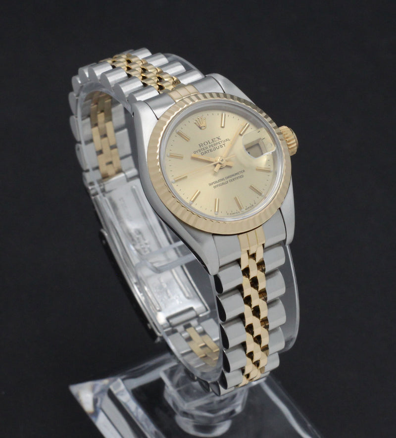 Rolex Lady-Datejust 69173 - 1991 - Rolex horloge - Rolex kopen - Rolex dames horloge - Trophies Watches